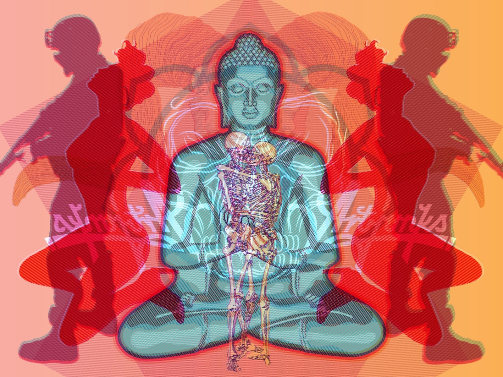 Buddha Creative Illustration screenshot #1 1600x1200