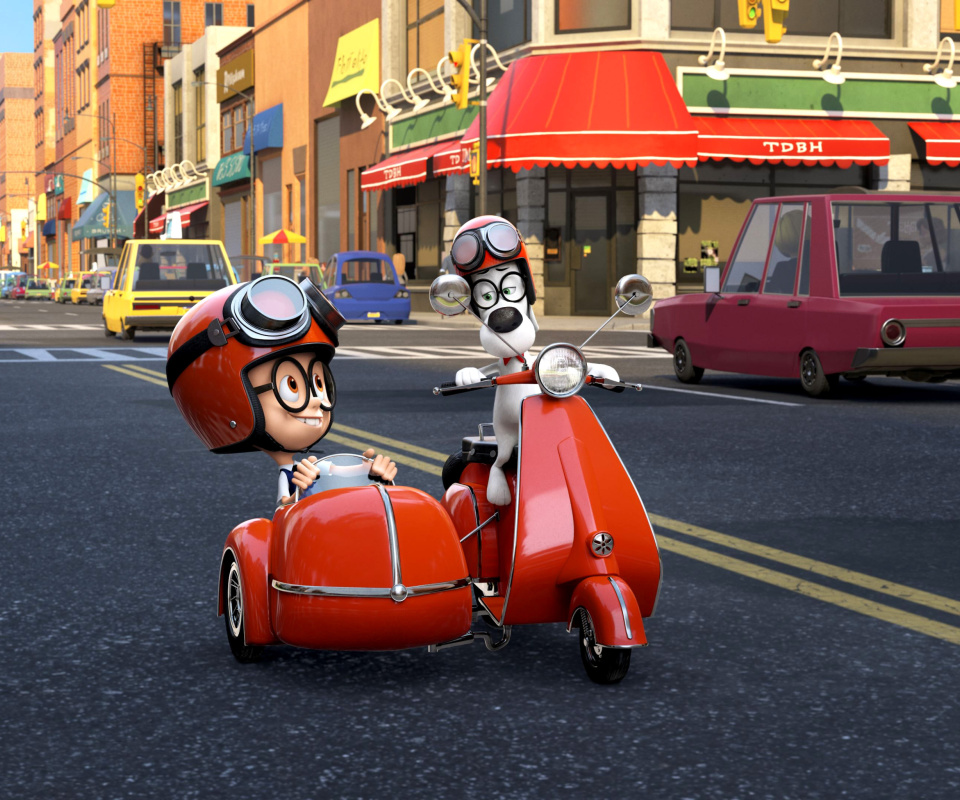 Screenshot №1 pro téma Mr Peabody & Sherman 960x800