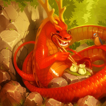 Dragon illustration screenshot #1 208x208