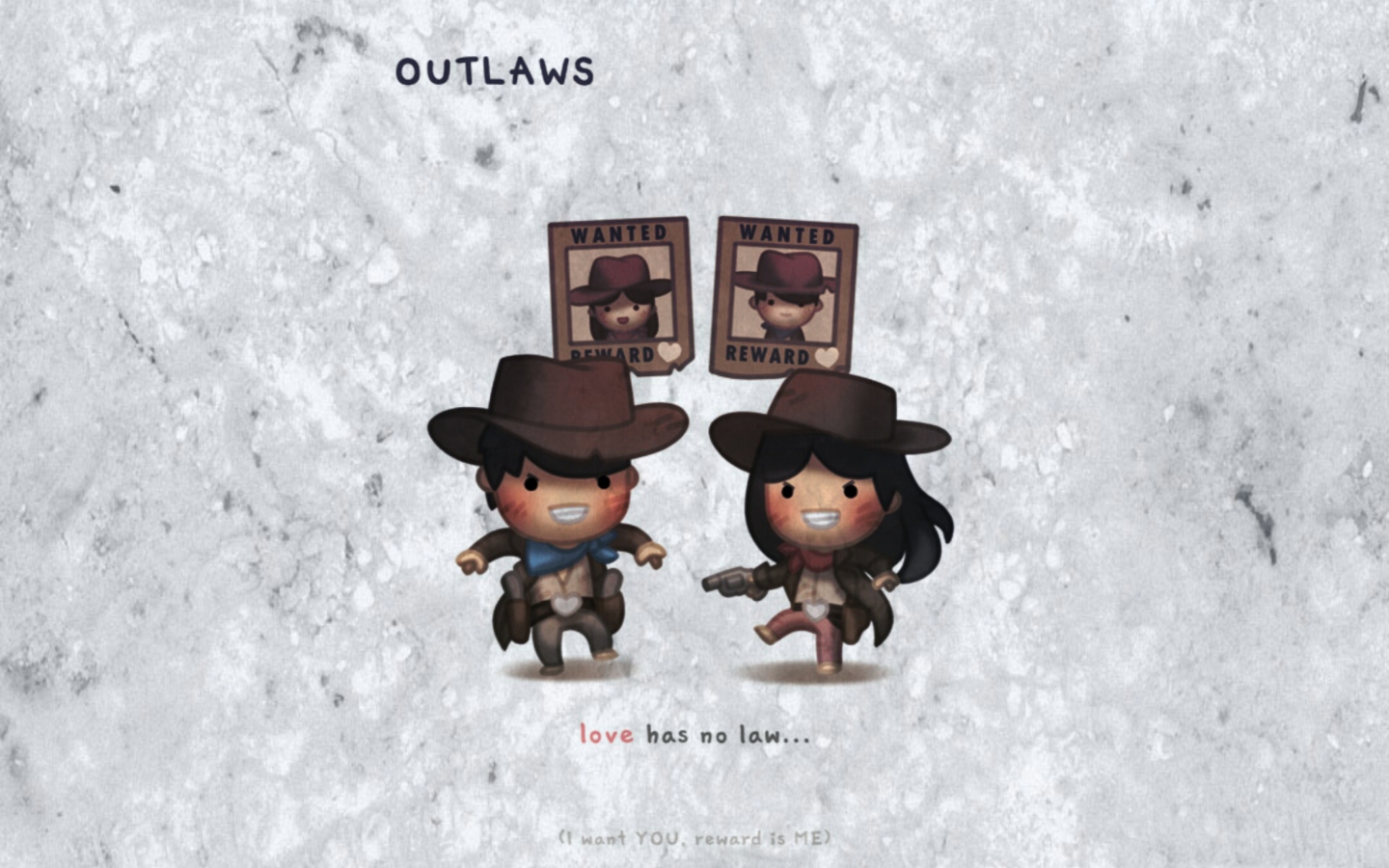 Screenshot №1 pro téma Love Is Outlaws 1440x900