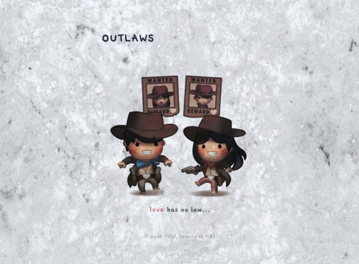 Screenshot №1 pro téma Love Is Outlaws