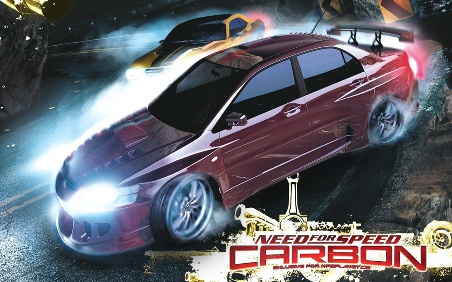 Screenshot №1 pro téma Need For Speed Carbon 1440x900