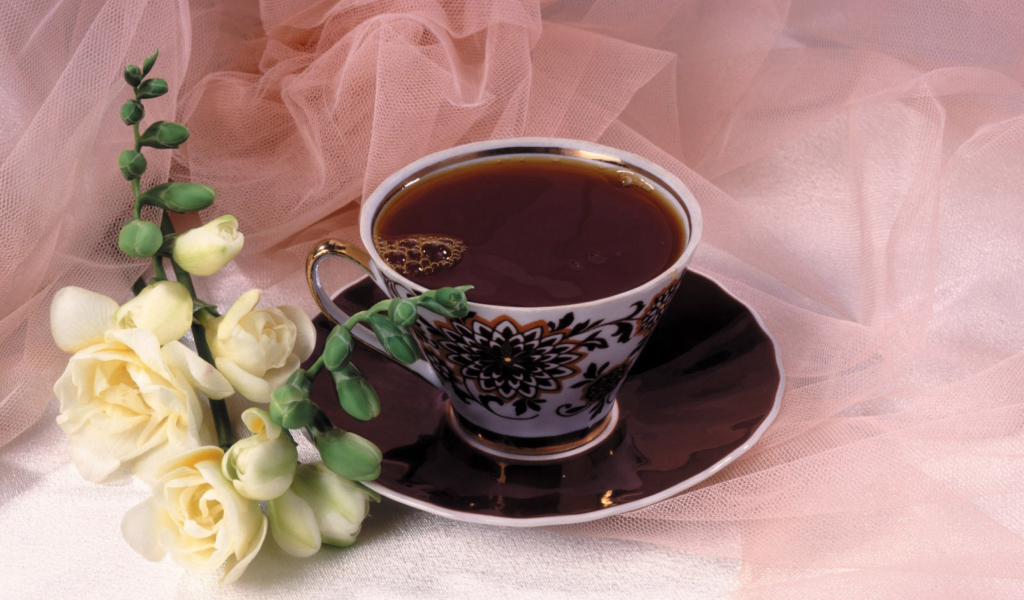 Screenshot №1 pro téma Roses And Coffee 1024x600