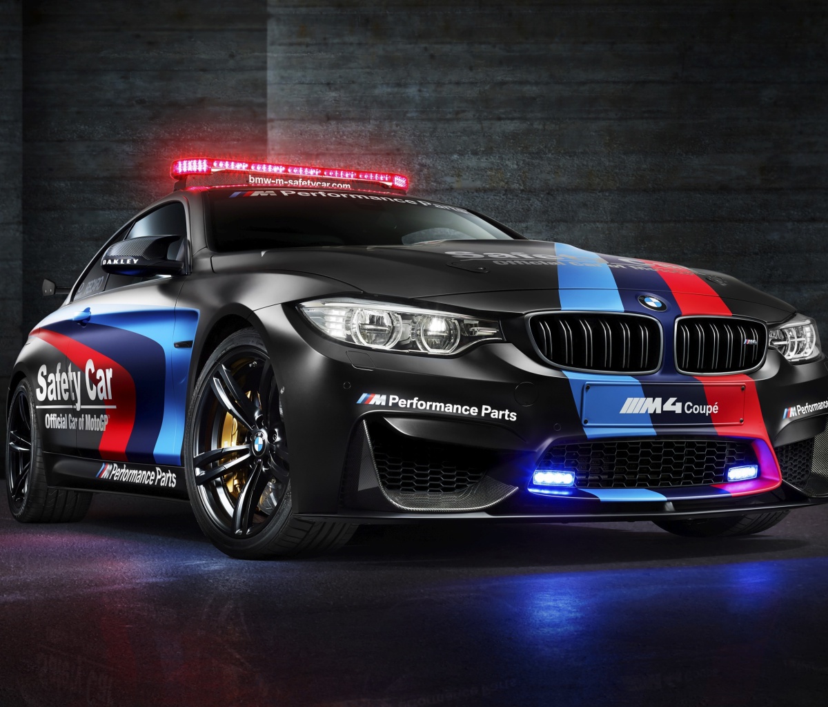 Fondo de pantalla BMW M4 Coupe Police 1200x1024