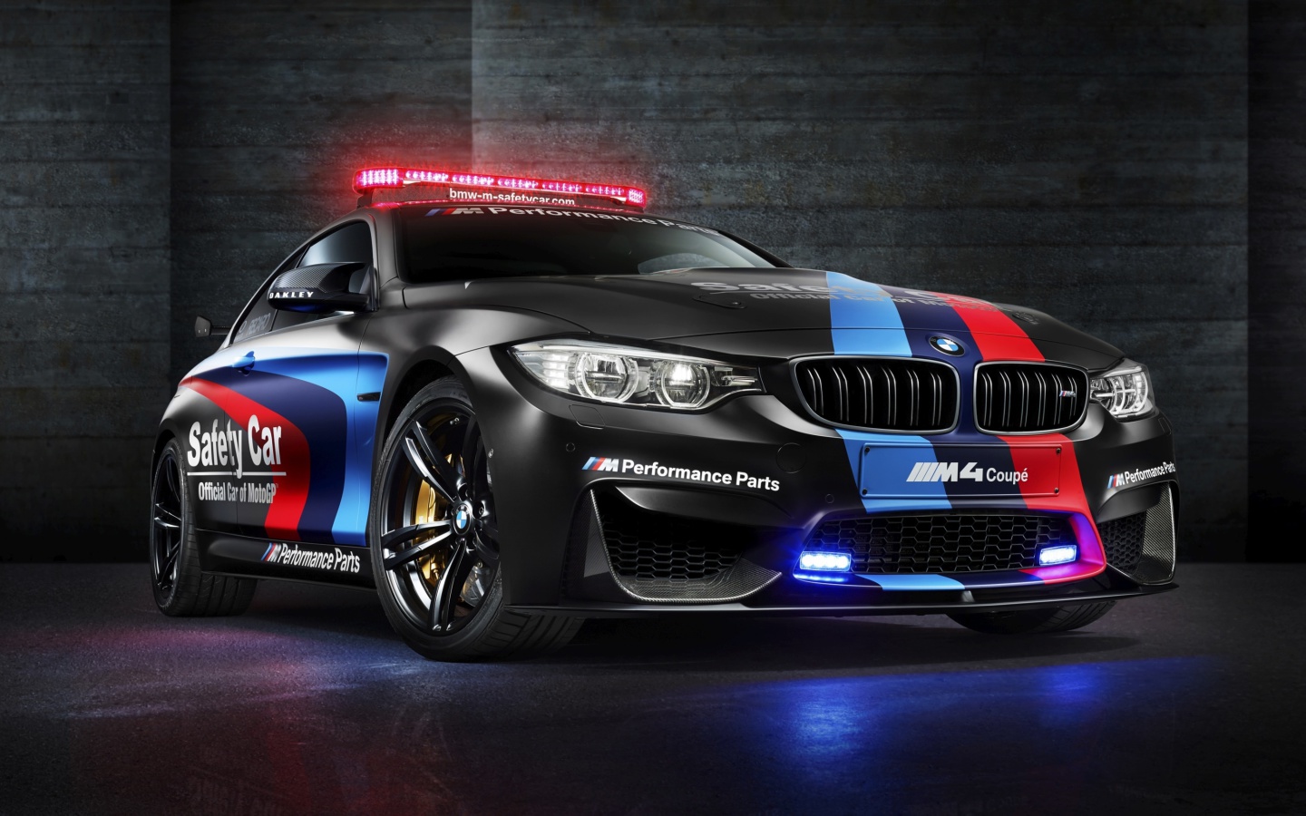 BMW M4 Coupe Police wallpaper 1440x900