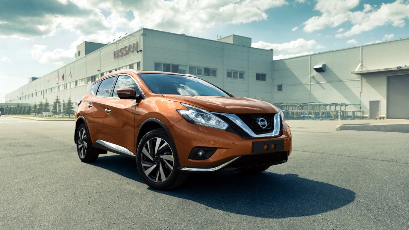 Fondo de pantalla Nissan Murano 2017 1366x768