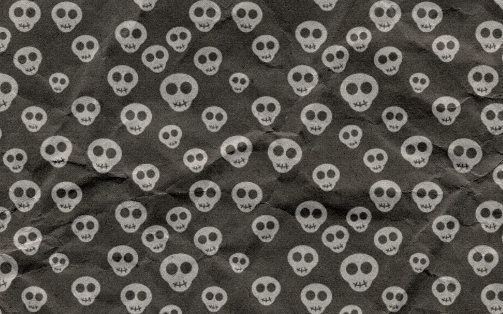 Das Cute Skulls Wrapping Paper Wallpaper 1920x1200