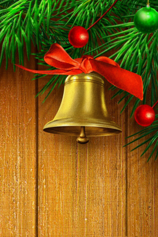 Jingle Bells wallpaper 320x480