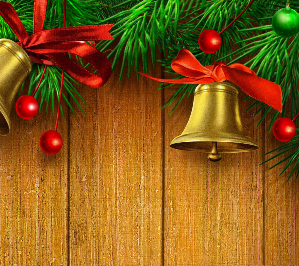 Das Jingle Bells Wallpaper 960x854