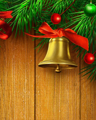 Kostenloses Jingle Bells Wallpaper für Nokia 5233