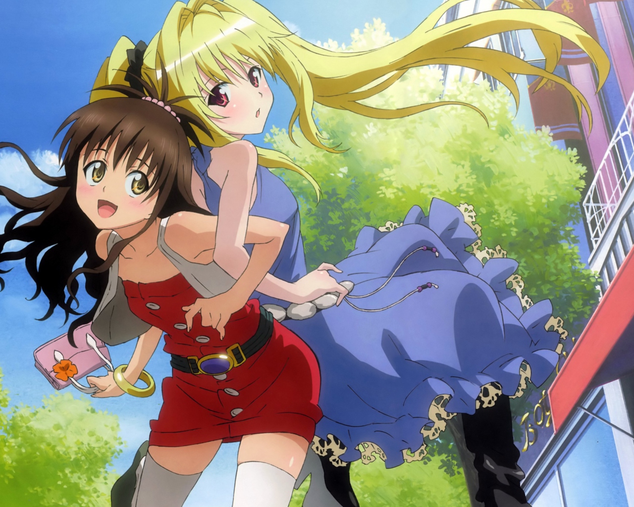 Screenshot №1 pro téma To Love-Ru 1280x1024