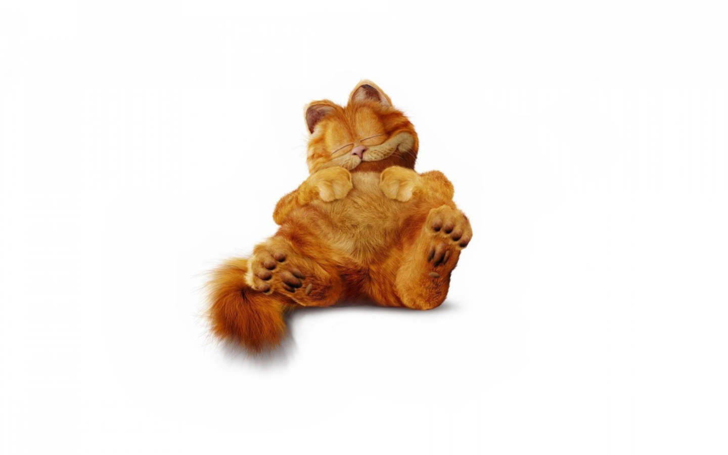 Screenshot №1 pro téma Lazy Garfield 1440x900