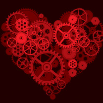 Das Gears Heart Wallpaper 208x208