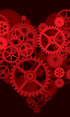 Screenshot №1 pro téma Gears Heart 240x400