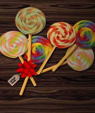 Kostenloses Lollipop Wallpaper für iPhone 4S