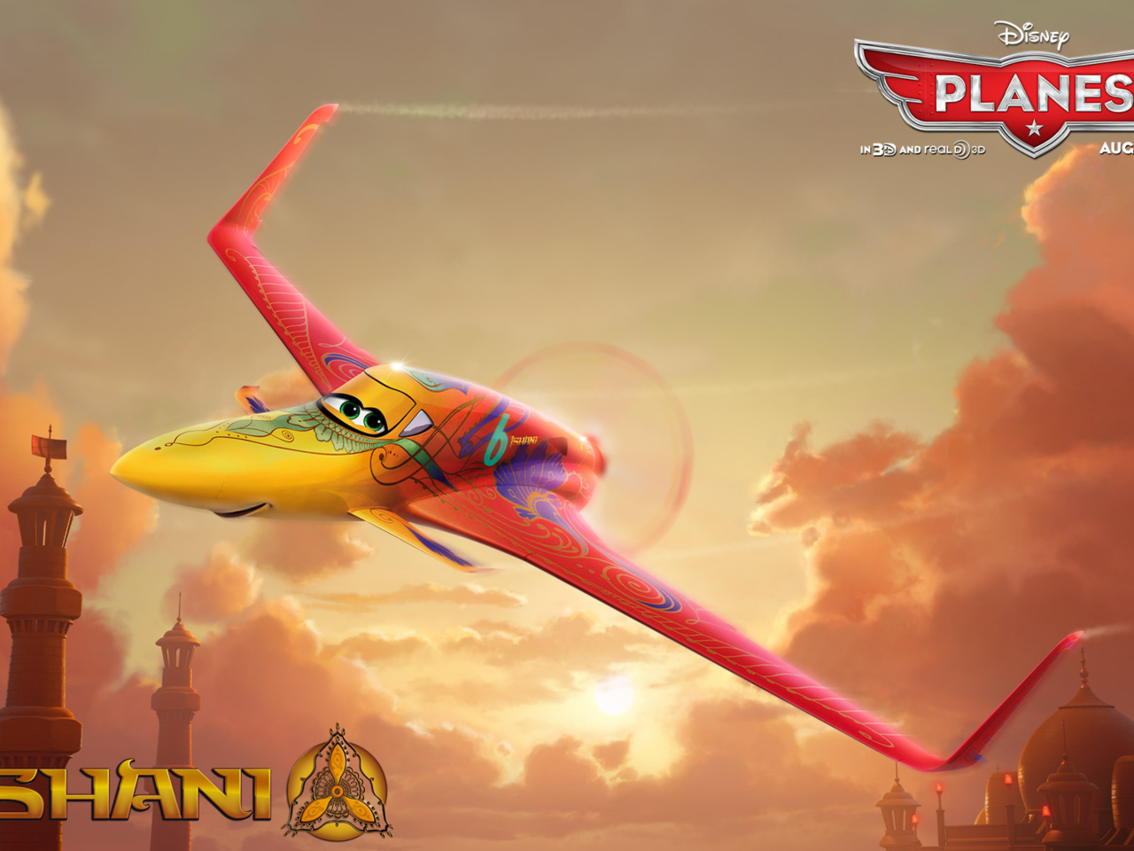 Screenshot №1 pro téma Disney Planes - Ishani 1280x960