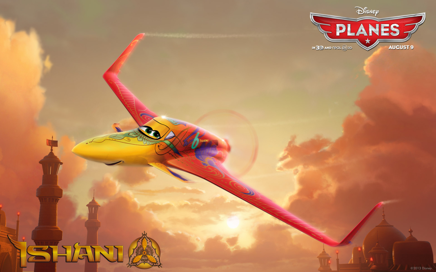 Fondo de pantalla Disney Planes - Ishani 1440x900