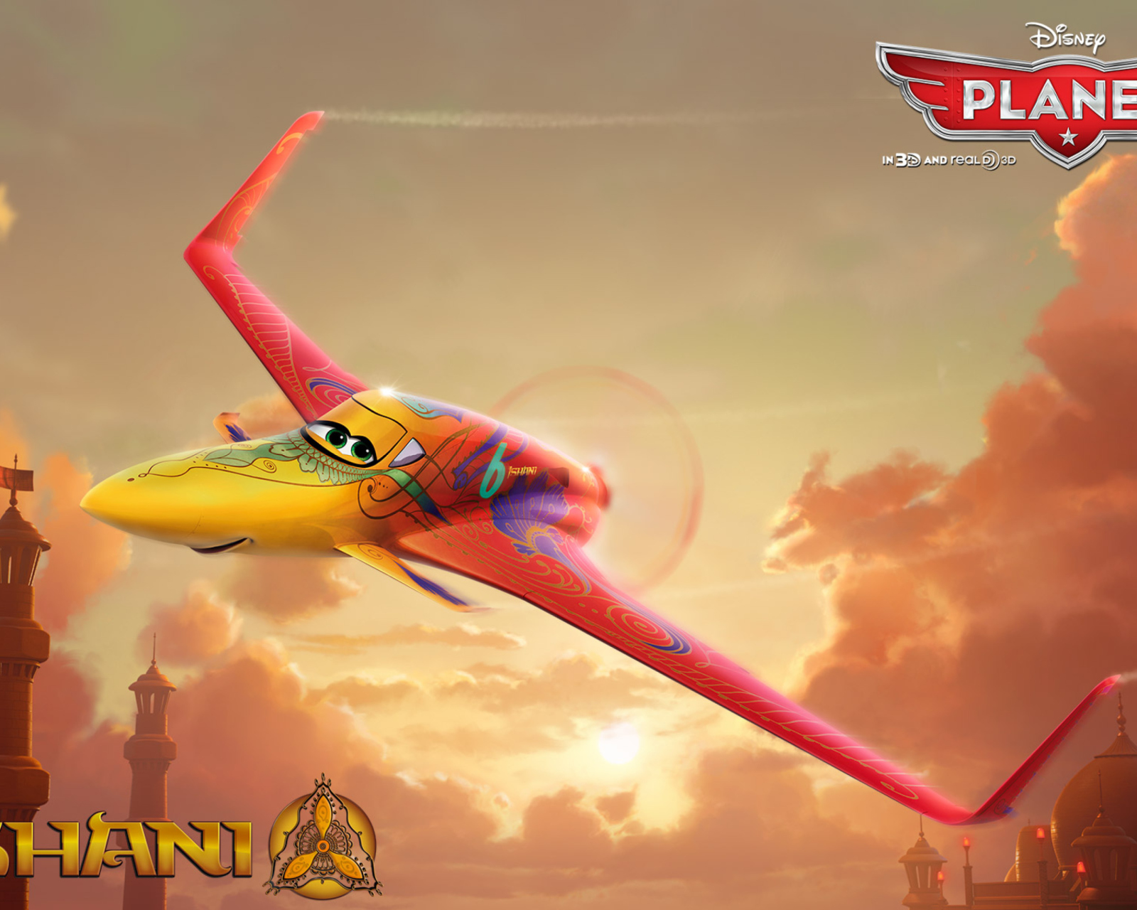 Обои Disney Planes - Ishani 1600x1280