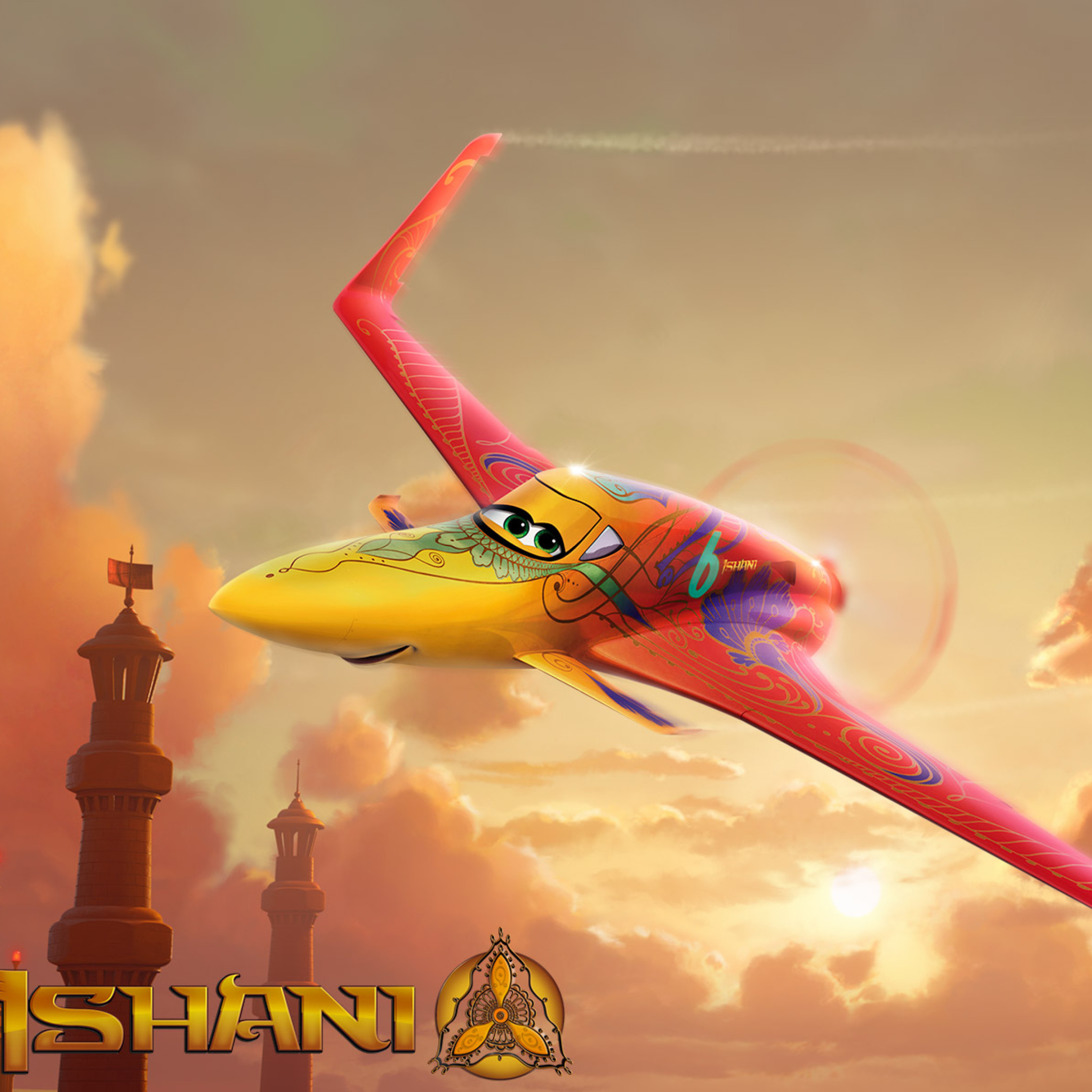 Обои Disney Planes - Ishani 2048x2048