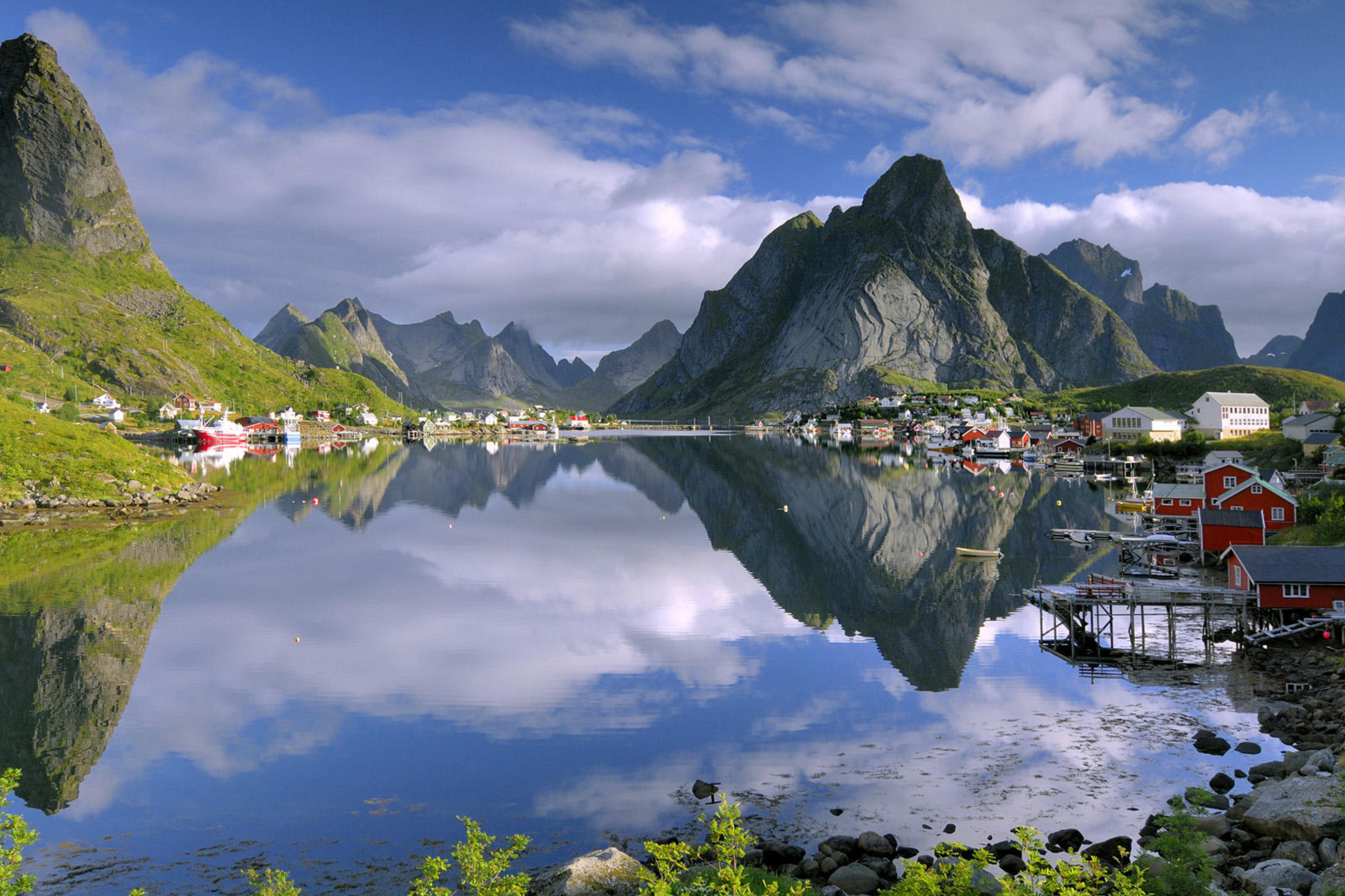 Sfondi Lofoten Norway HD 2880x1920