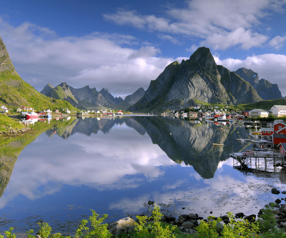 Screenshot №1 pro téma Lofoten Norway HD 960x800