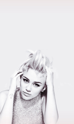 Sfondi Miley Cyrus 240x400