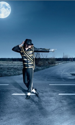 Sfondi Dancing Michael Jackson 240x400