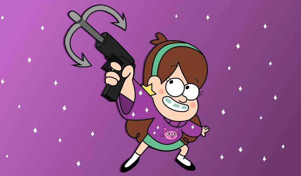 Sfondi Mabel in Gravity Falls Cartoon 1024x600