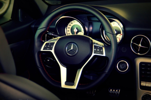 Screenshot №1 pro téma Mercedes Benz 480x320