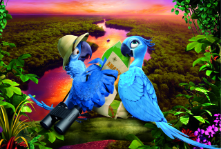 Rio 2 Film - Obrázkek zdarma pro Samsung Galaxy Grand 2