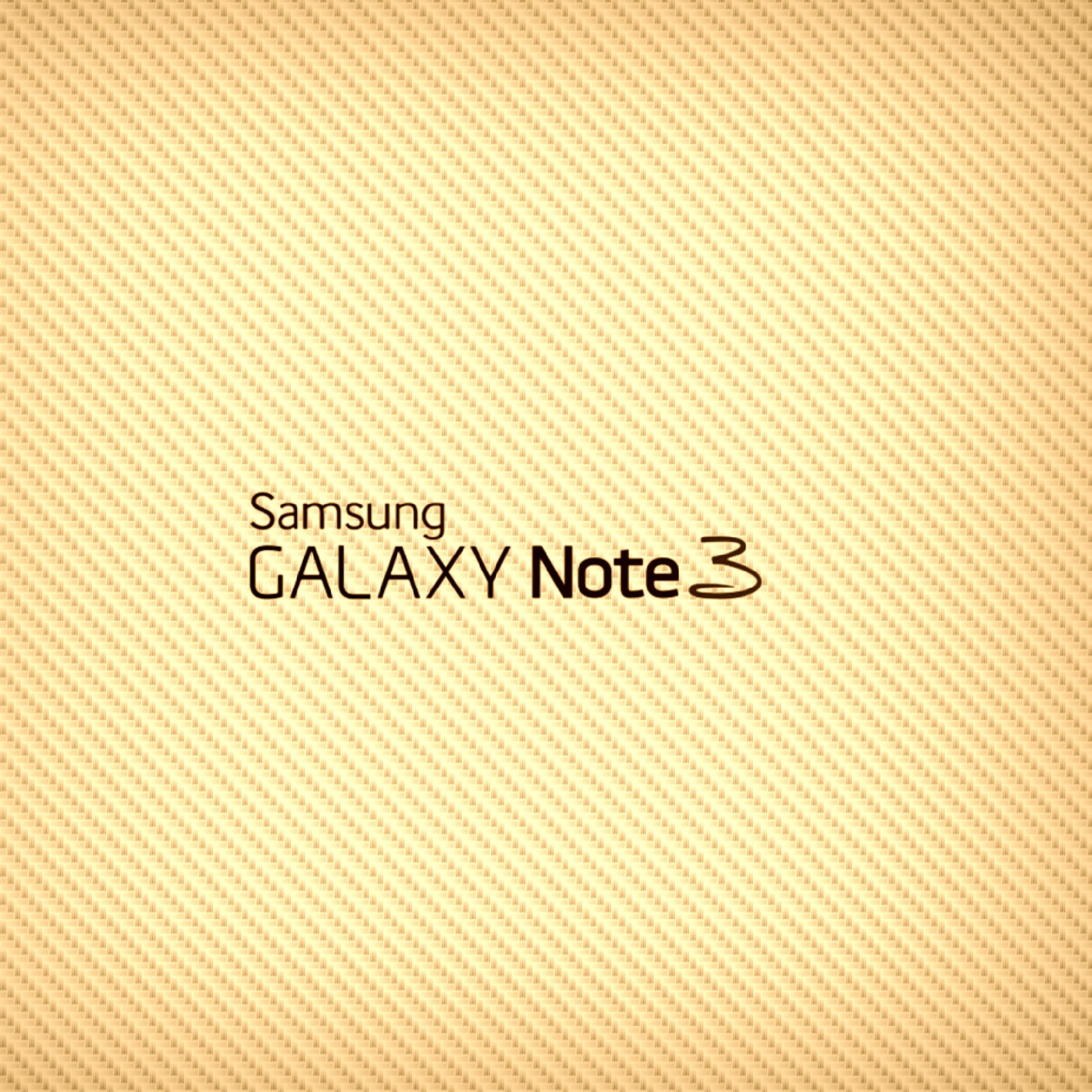 Обои Samsung Galaxy Note 3 Gold 2048x2048
