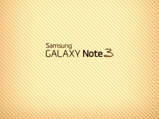 Das Samsung Galaxy Note 3 Gold Wallpaper 320x240
