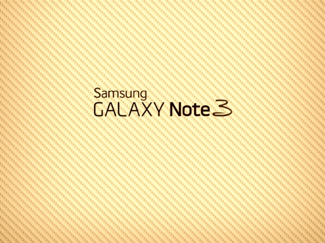 Fondo de pantalla Samsung Galaxy Note 3 Gold 640x480