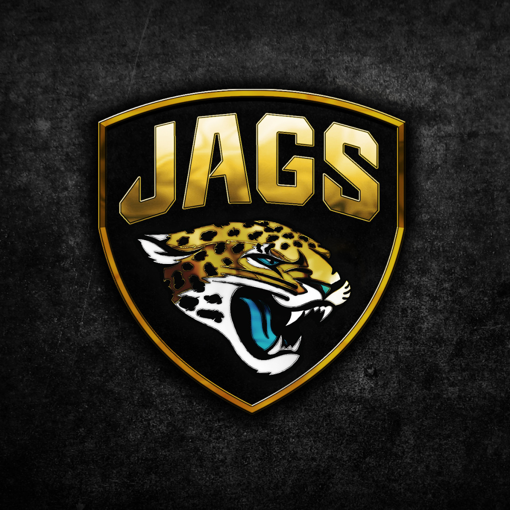Das Jacksonville Jaguars NFL Team Logo Wallpaper 1024x1024