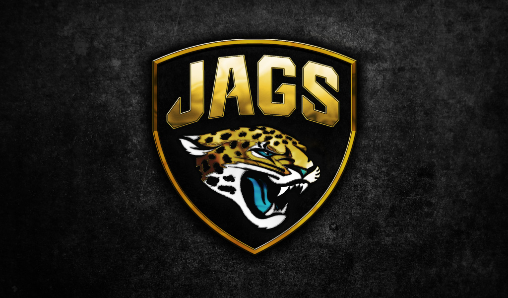 Das Jacksonville Jaguars NFL Team Logo Wallpaper 1024x600