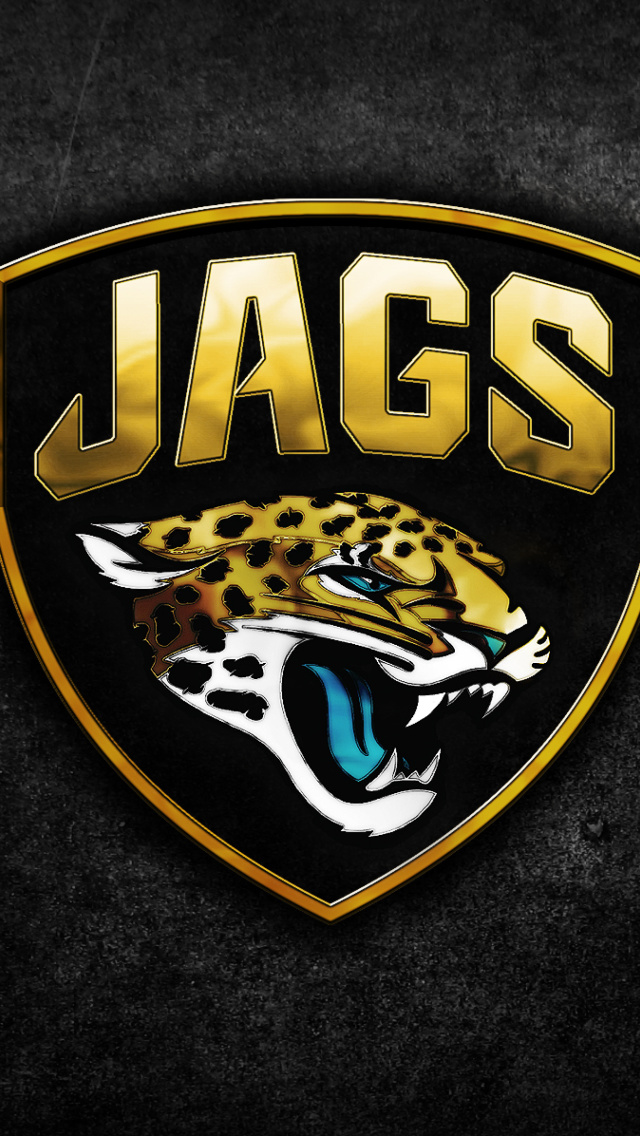 Обои Jacksonville Jaguars NFL Team Logo 640x1136
