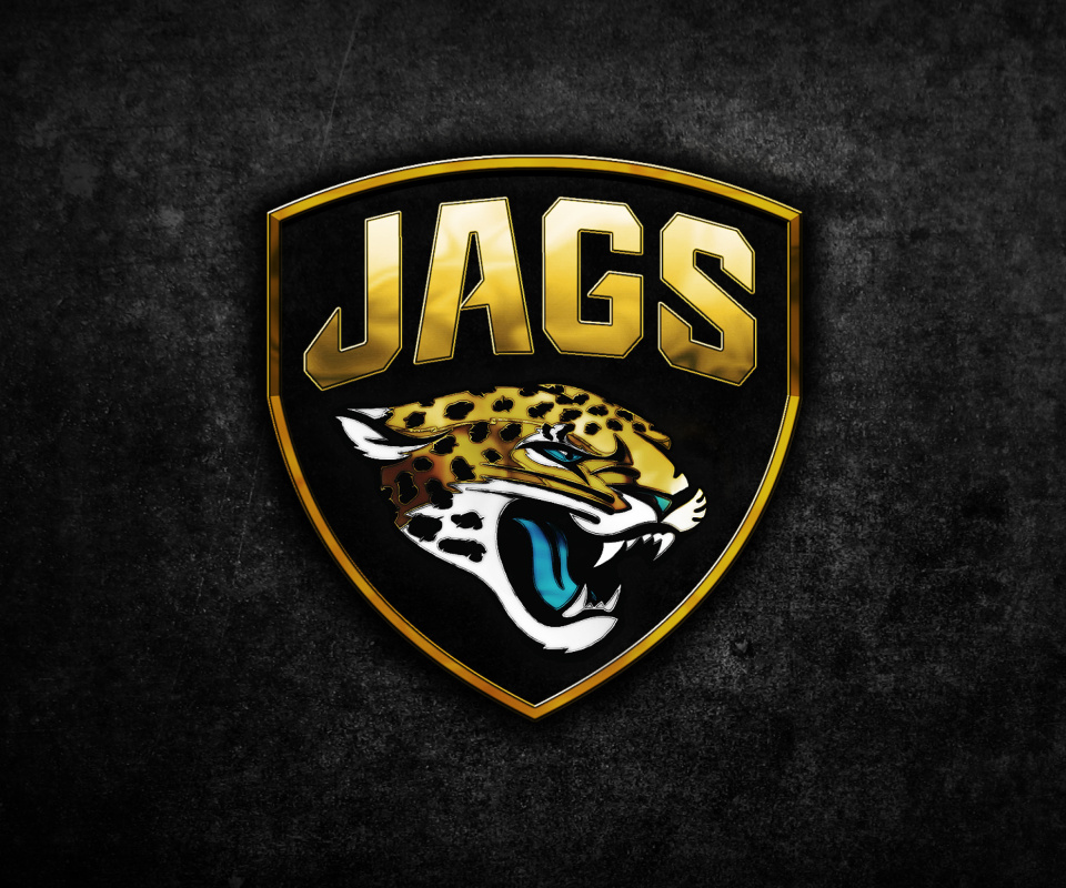 Das Jacksonville Jaguars NFL Team Logo Wallpaper 960x800