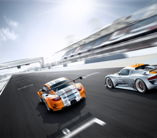 Porsche 918 Spyder - Obrázkek zdarma pro iPad 2