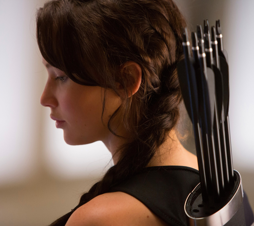 Fondo de pantalla Jennifer lawrence in The Hunger Games Catching Fire 1080x960