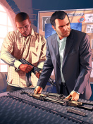 Fondo de pantalla Grand Theft Auto V Mike Franklin 132x176