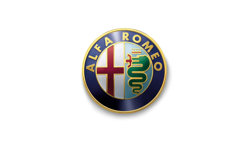 Das Alfa Romeo Logo Wallpaper 1024x600