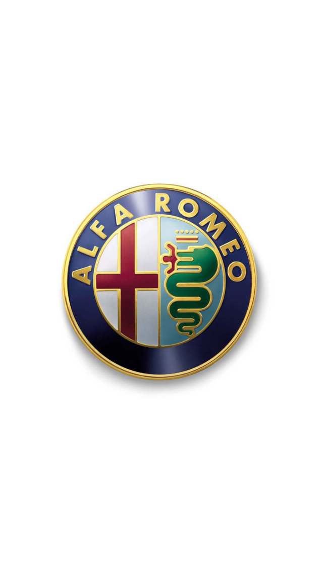 Обои Alfa Romeo Logo 640x1136