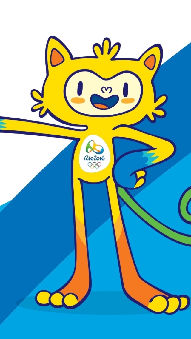 Screenshot №1 pro téma Olympics Mascot Vinicius Rio 2016 640x1136