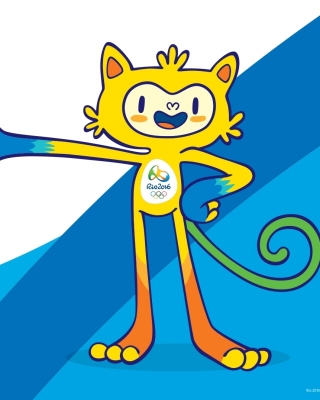 Olympics Mascot Vinicius Rio 2016 papel de parede para celular para 768x1280