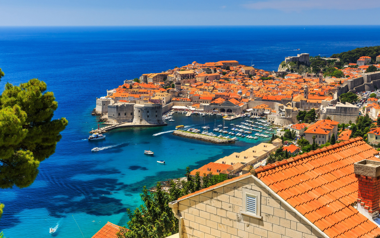 Fondo de pantalla Walls of Dubrovnik 1280x800