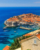 Das Walls of Dubrovnik Wallpaper 128x160