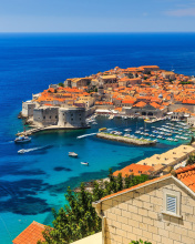 Fondo de pantalla Walls of Dubrovnik 176x220