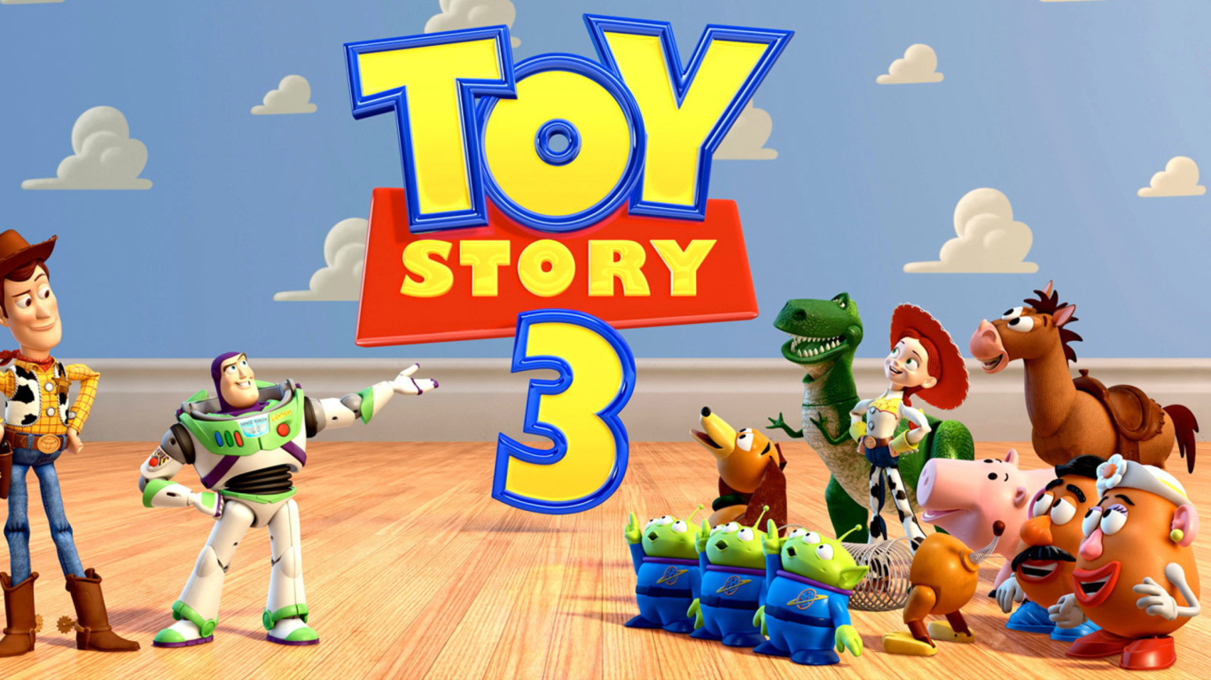 Fondo de pantalla Toy Story 3 1366x768