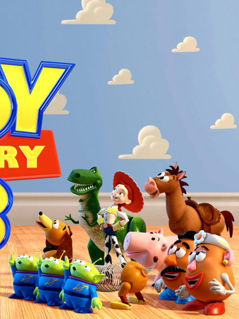 Toy Story 3 wallpaper 480x640