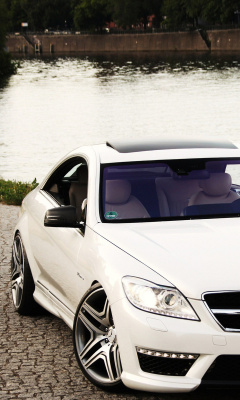 Fondo de pantalla Mercedes Benz CL63 AMG 240x400